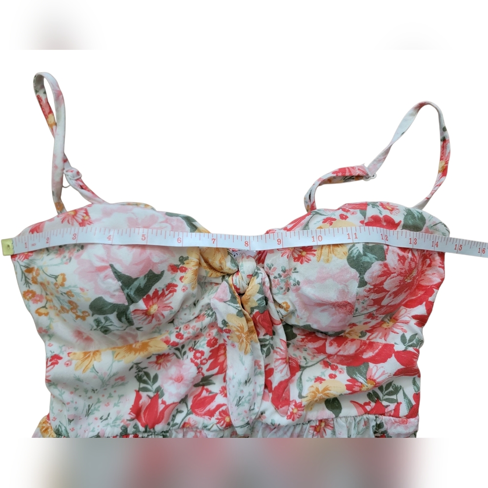 A.U.W floral Summer Dress Small - Picture 5 of 6